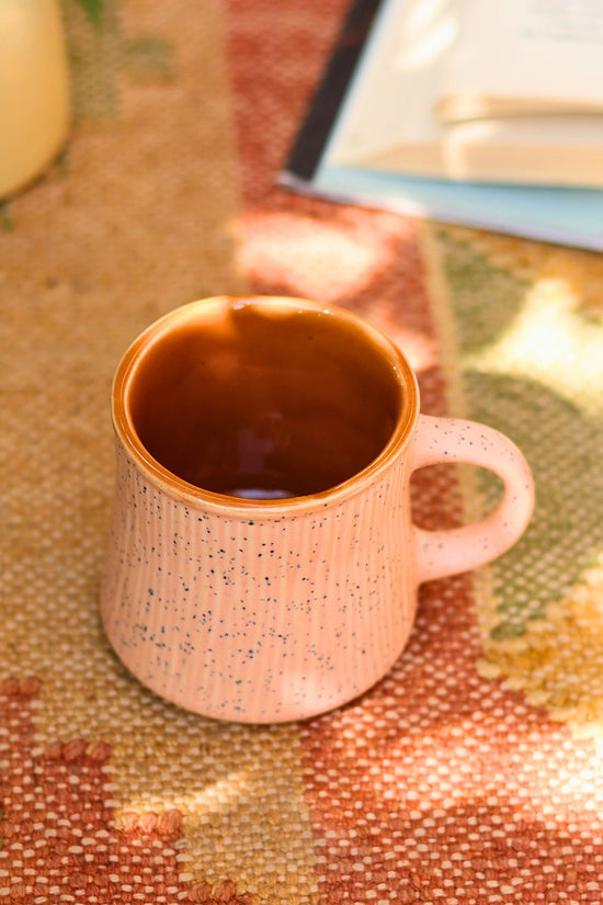 Peach etching Chai cup with premium quality material