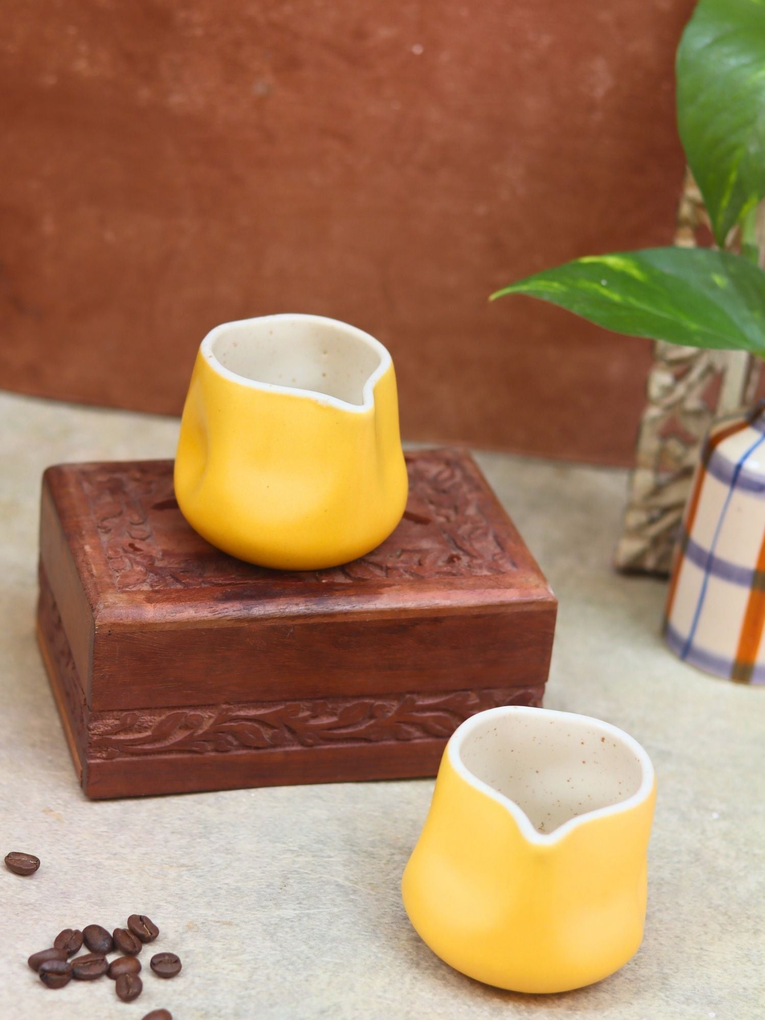 Milk Pourer - Yellow with premium quality material