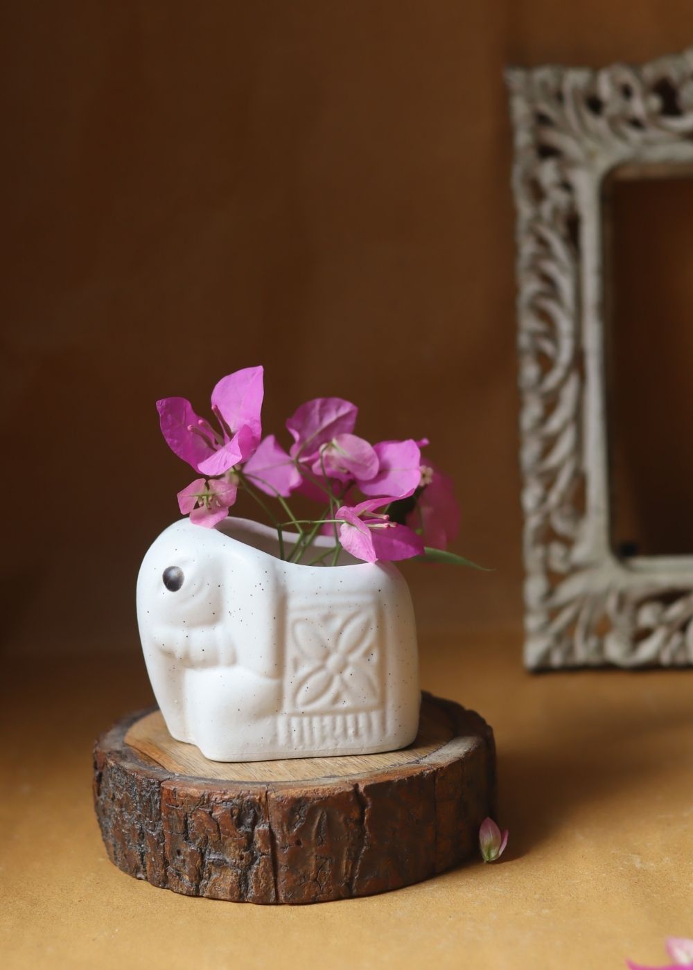 Indie Ele Planter handmade in India