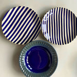 Handmade Set of 3 - Blue Plates