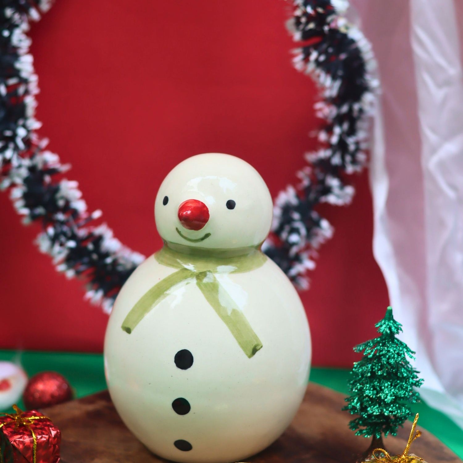 The Christmas Snowman with premium quality material