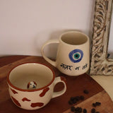 Set of 2 ceramic mug