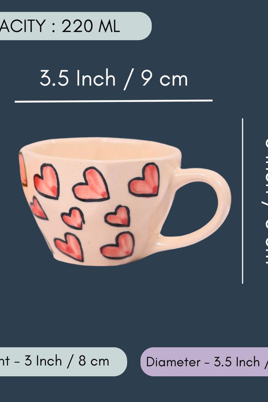 Pink Heart Mug