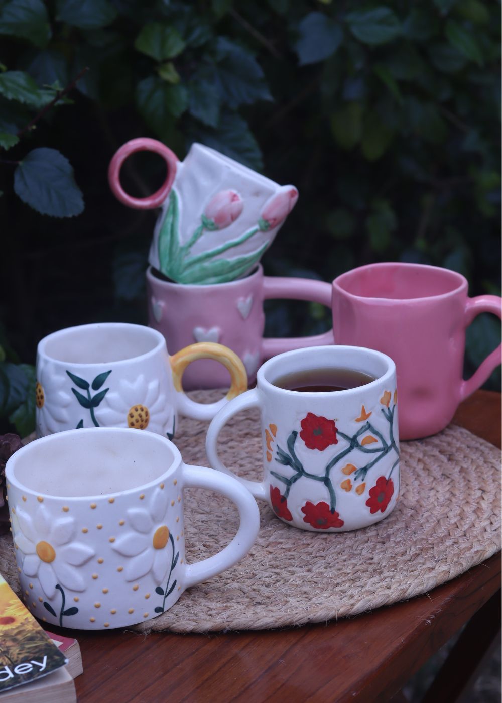 Set of 6 Sunrise Serenity Mugs (for the price of 5) made by ceramic