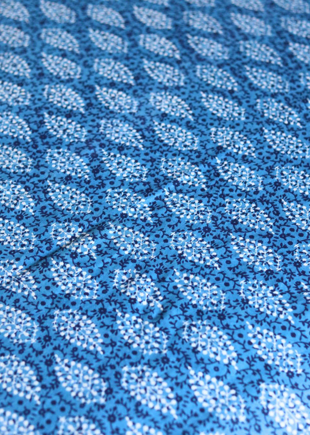 block printed design bedsheet