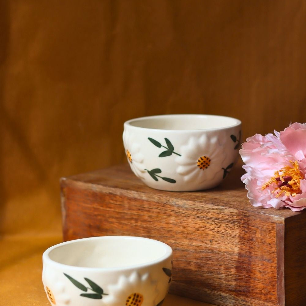 handmade Daisy Bloom Bowl