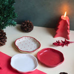 Set of 3 - Treat & Sweet Dessert Plates with premium quality material