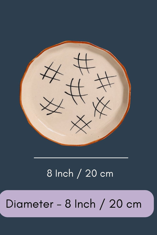 Tic Tac toe Plate