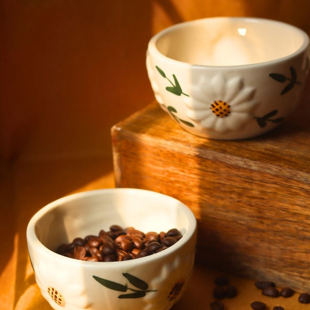 Daisy Bloom Bowl made by ceramic