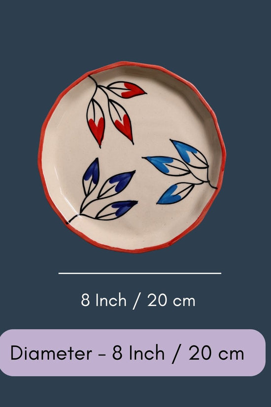 Christmas Fern Plate