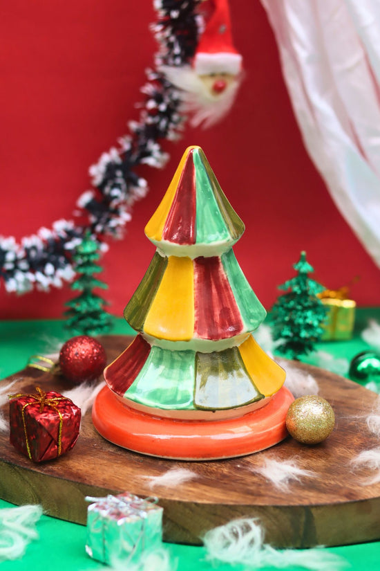 Handmade Vibrant Christmas Tree