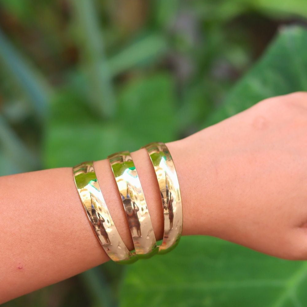Gold Plated Chic Gold Adjustable Bracelet