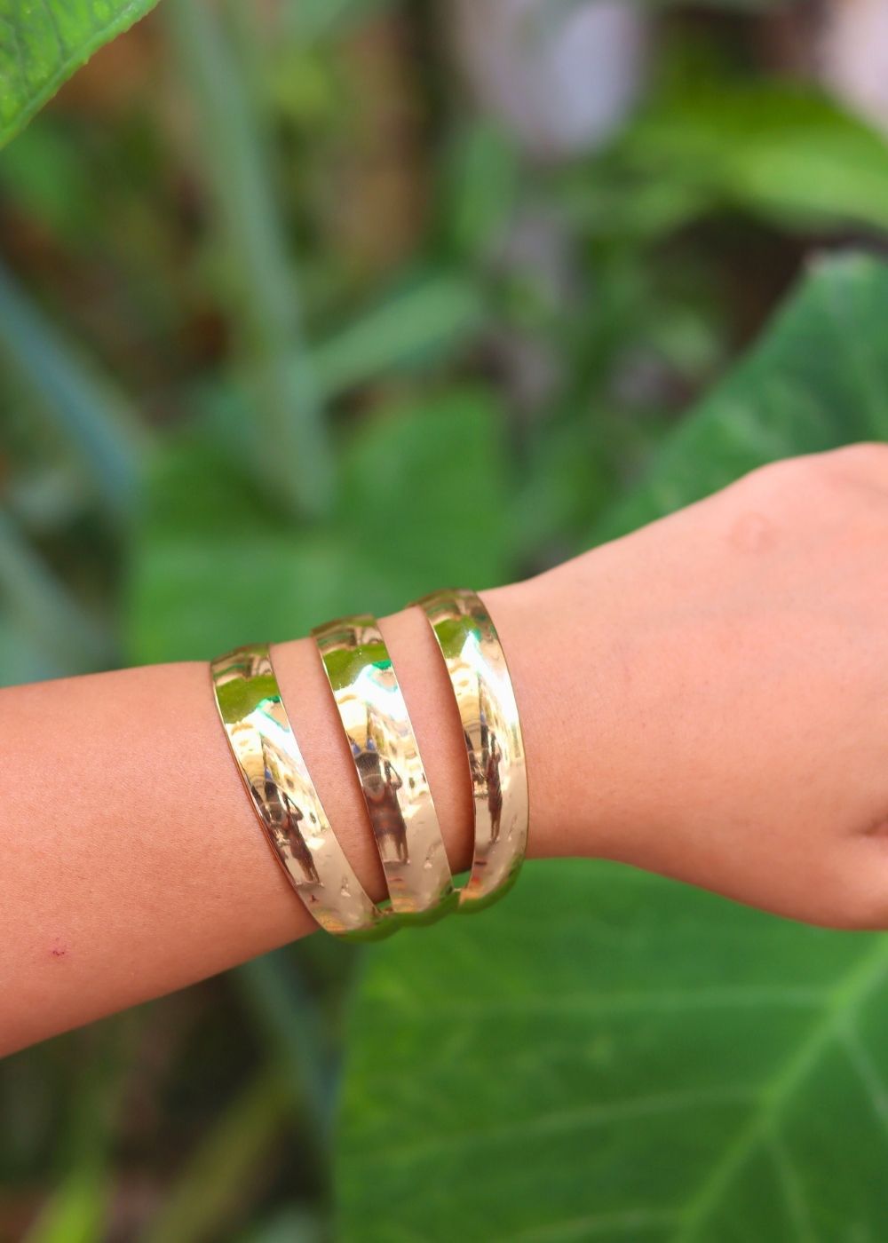 Gold Plated Chic Gold Adjustable Bracelet