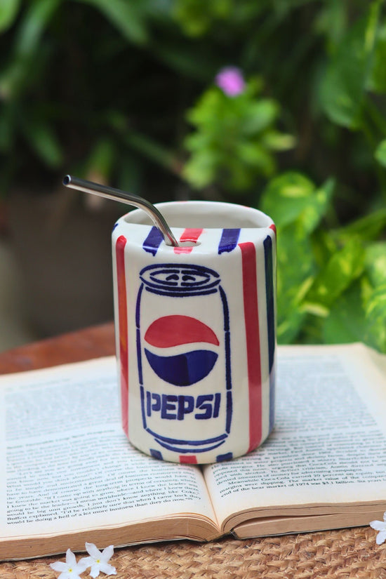 Pepsi Tumbler handmade in India