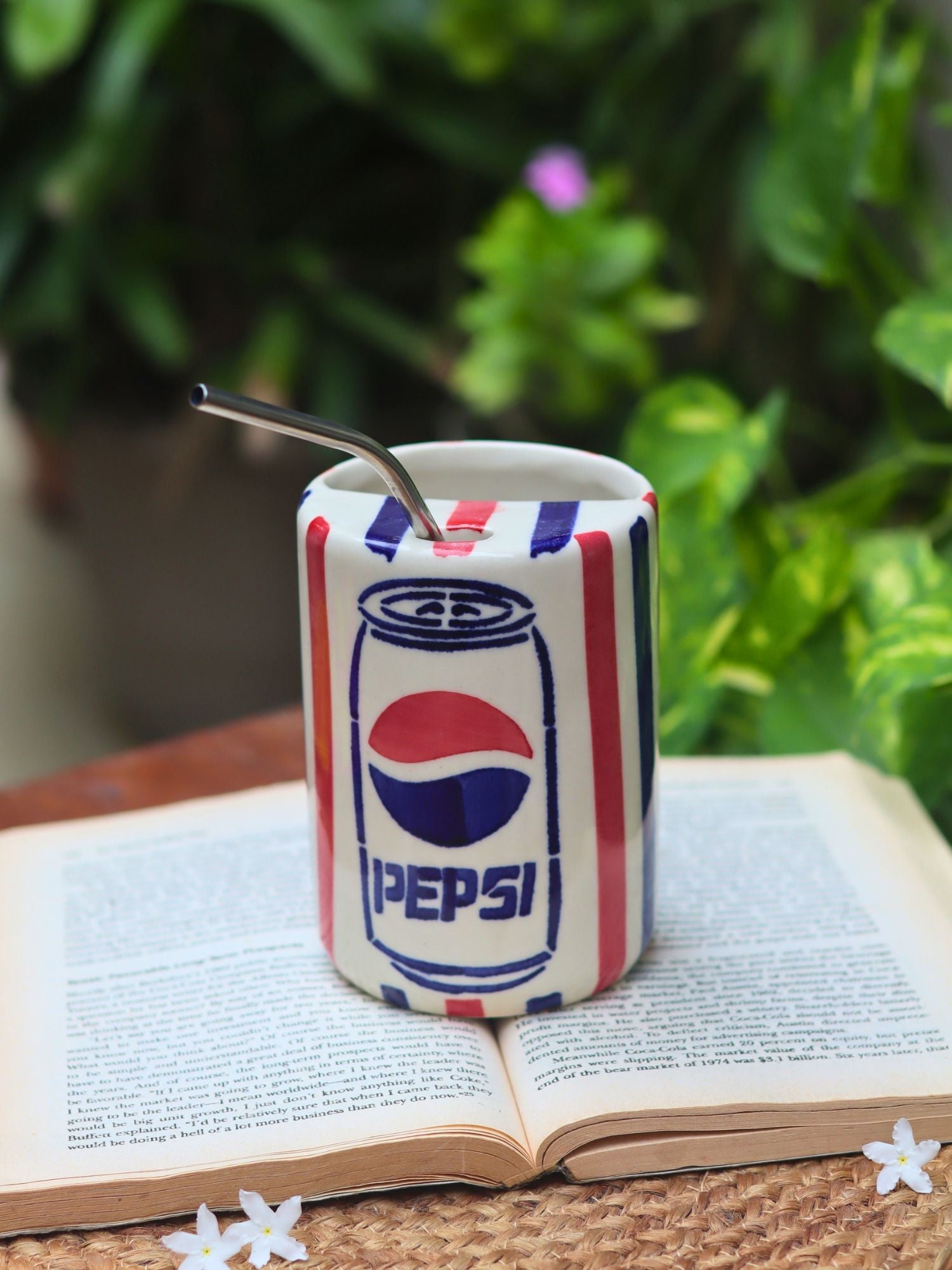 Pepsi Tumbler handmade in India