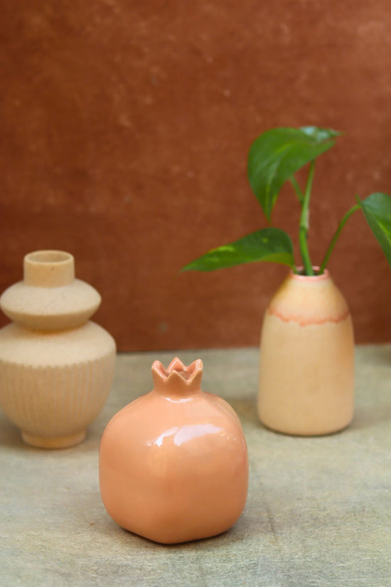 Set of 3 - Classic Cream Vases combo with premium quality material