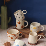 Set of 6 (Pinteresty Mugs) for the price of 5 handmade in India