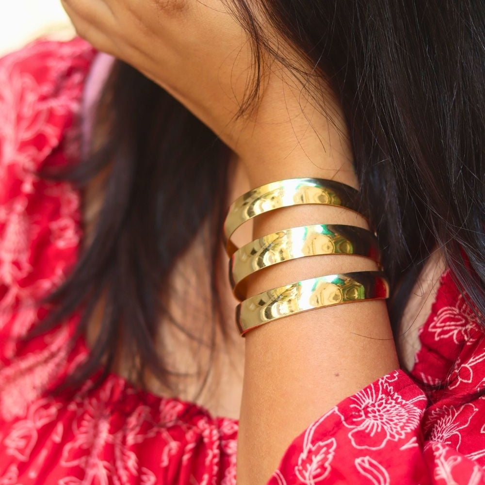 hypoallergic Chic Gold Adjustable Bracelet 
