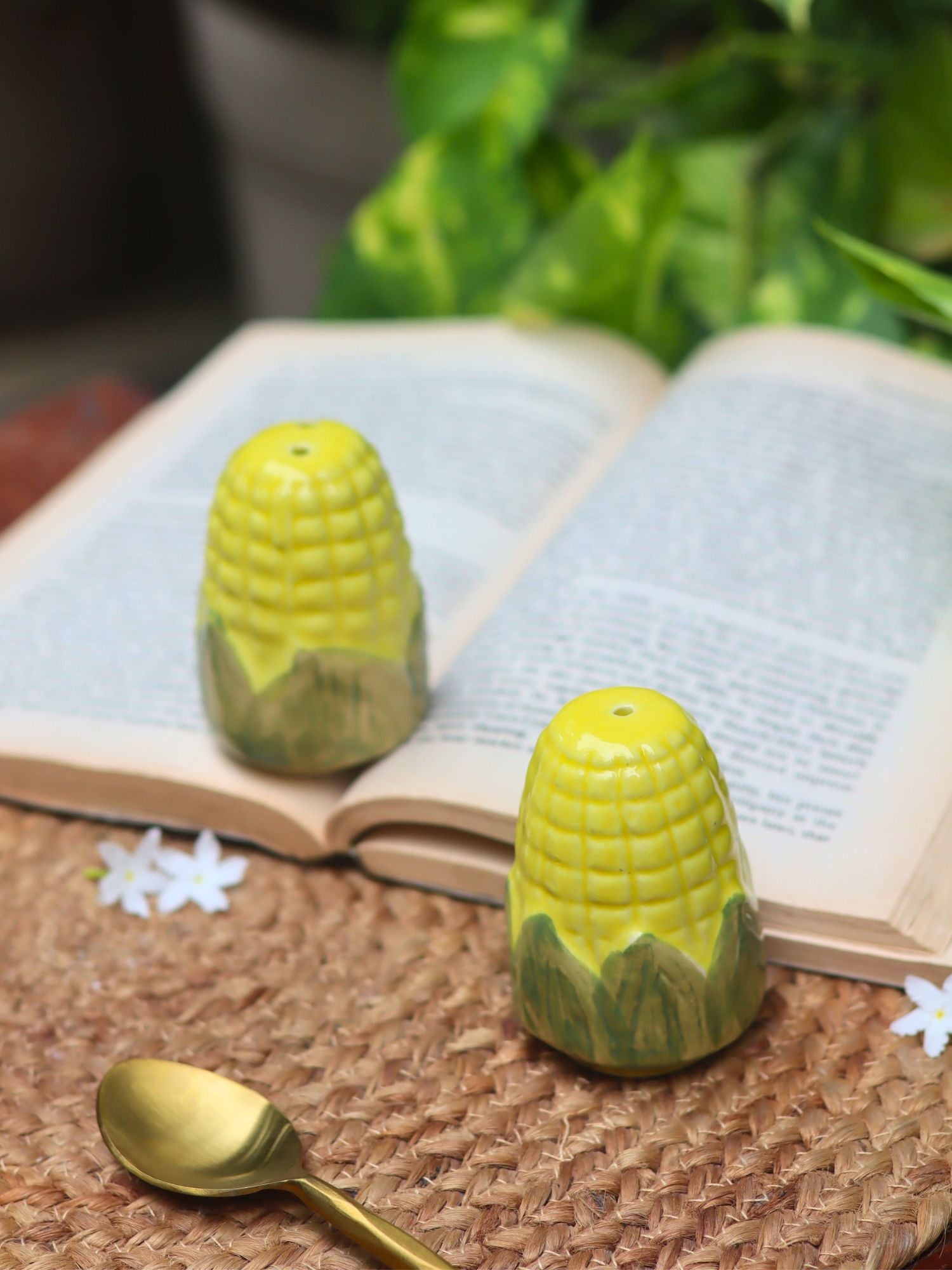 Corn Salt Pepper Shakers with premium quality material
