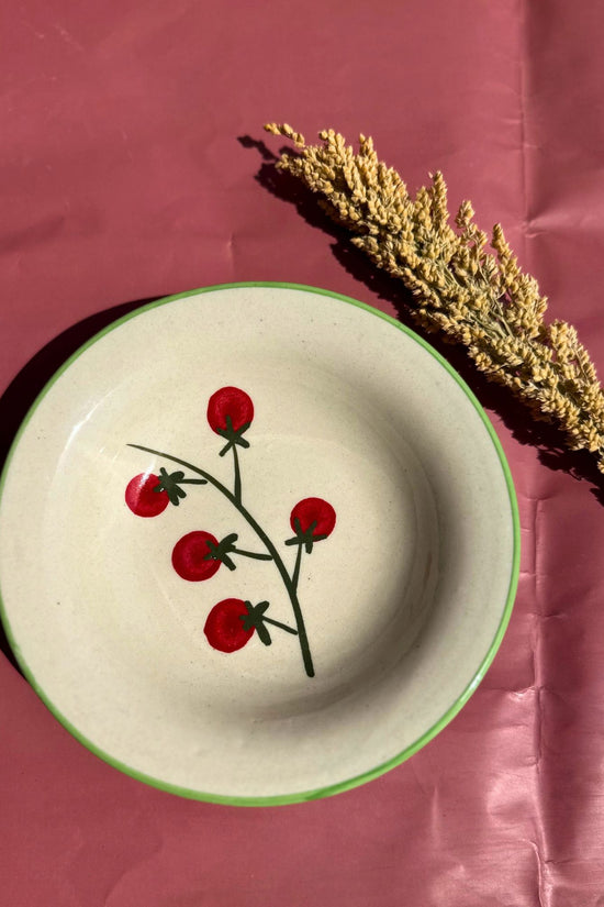 Cherry Pasta Plate with premium quality material