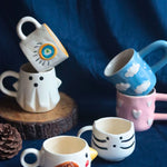 Set of 6 Tea Time Treat Mugs (for the price of 5) with premium quality material