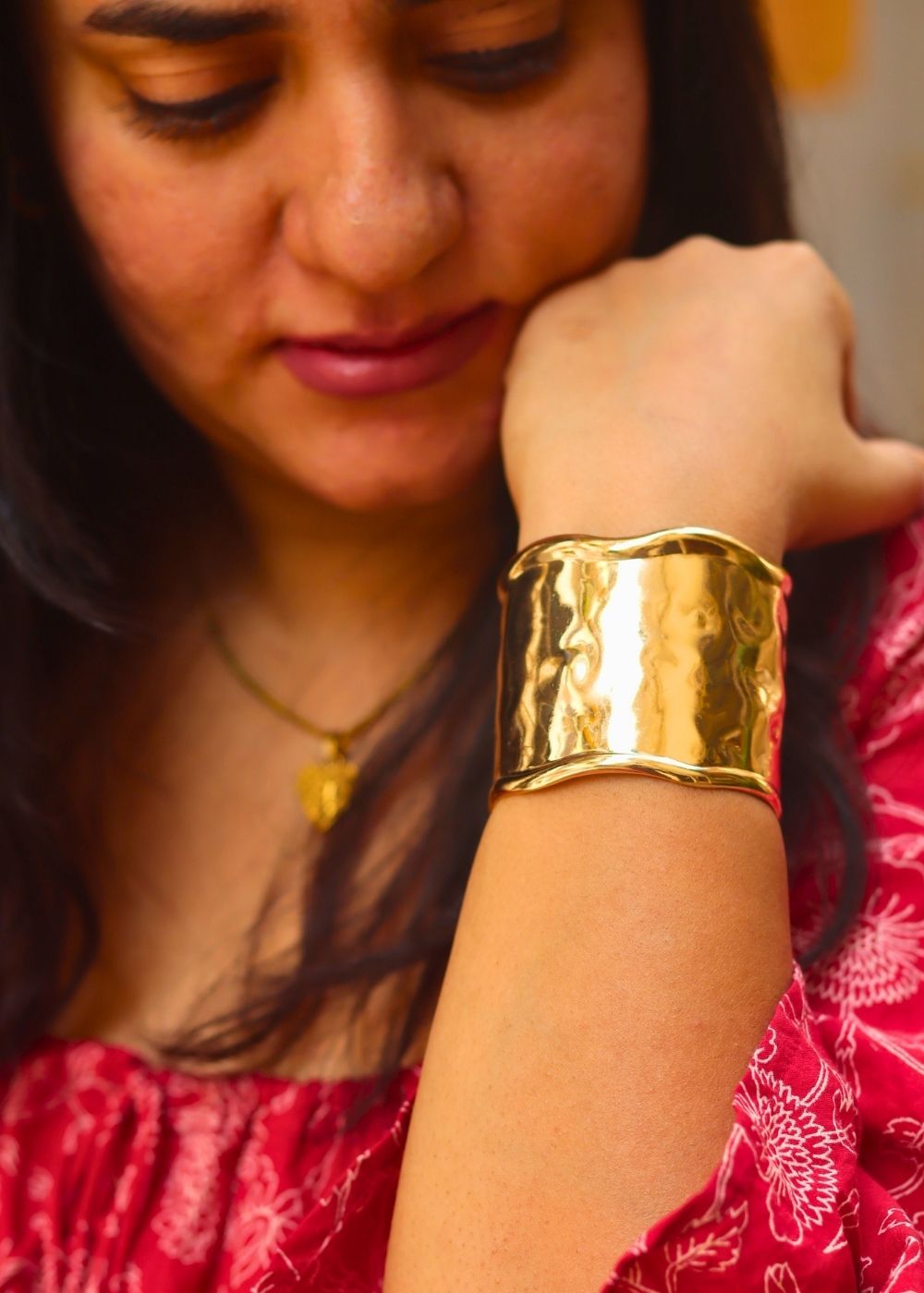 Waterproof Gold Studded Bracelet
