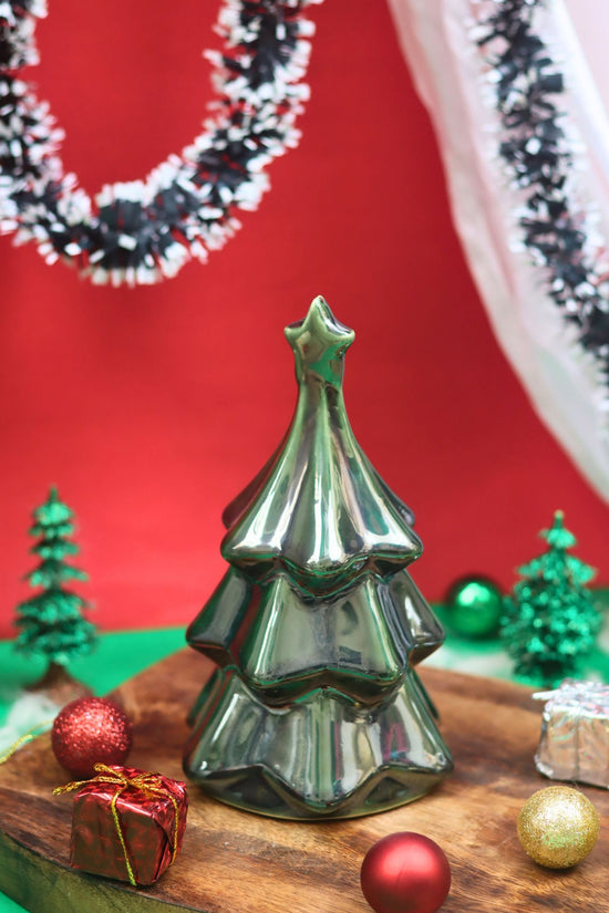 Handmade Green Star Christmas Tree for this festive season