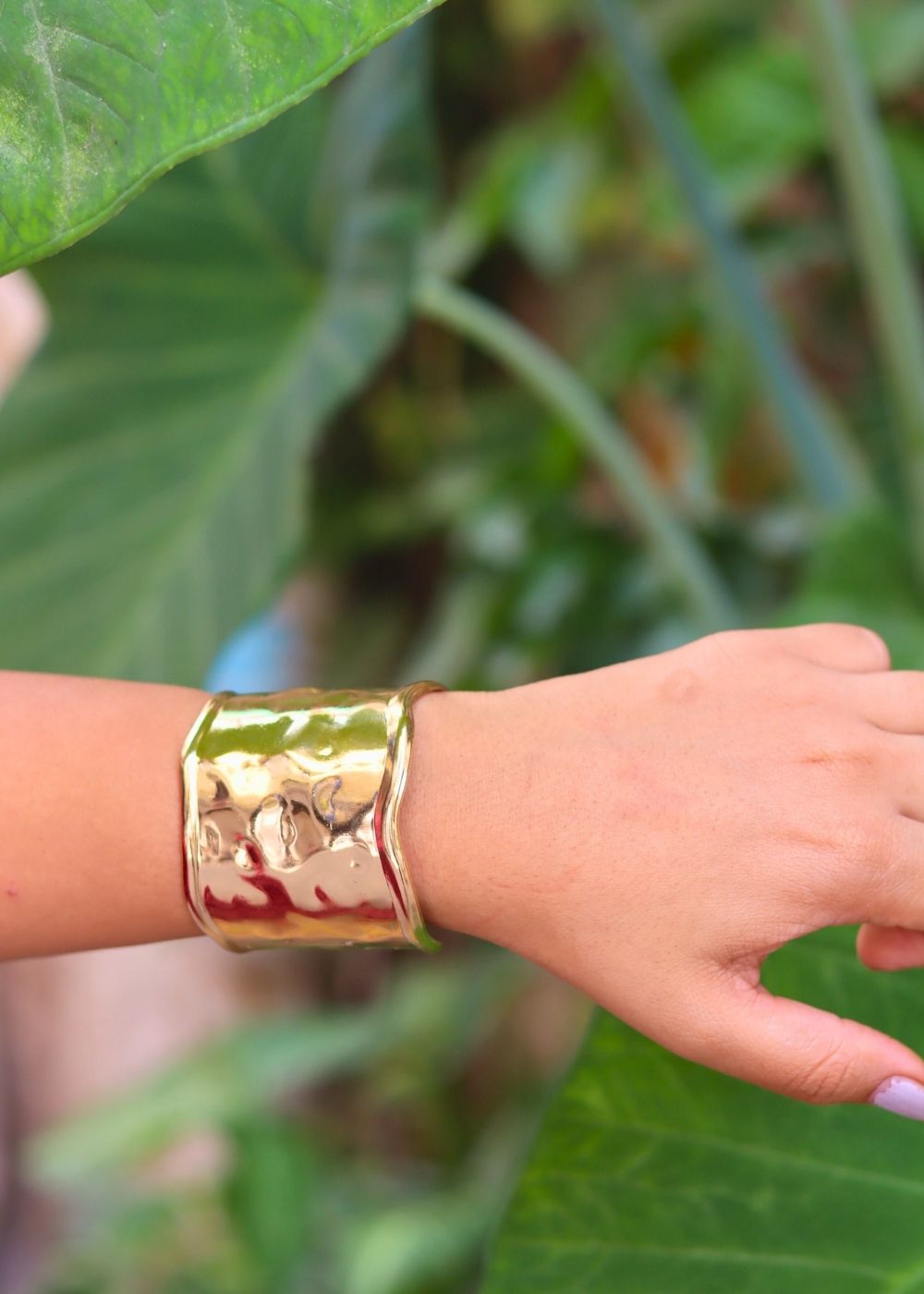 Gold Plated Gold Studded Bracelet