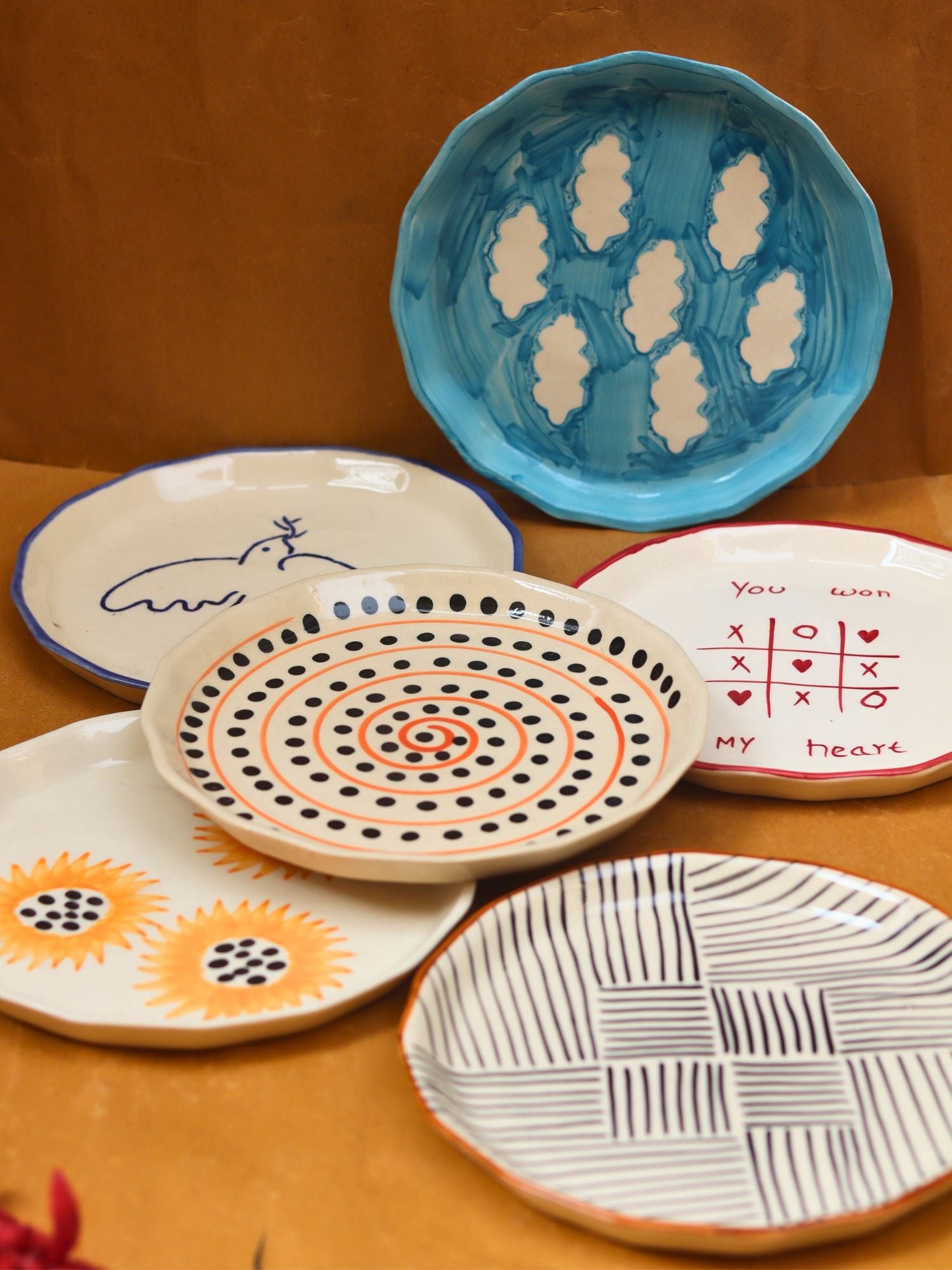 Set of 6 Elegant Bites Plate (for the price of 5) with premium quality material