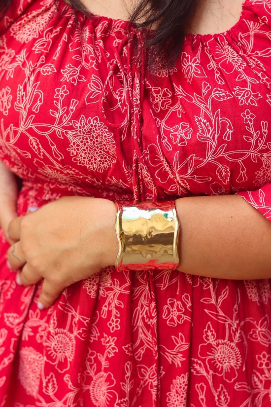 Gold Studded Bracelet handmade in India