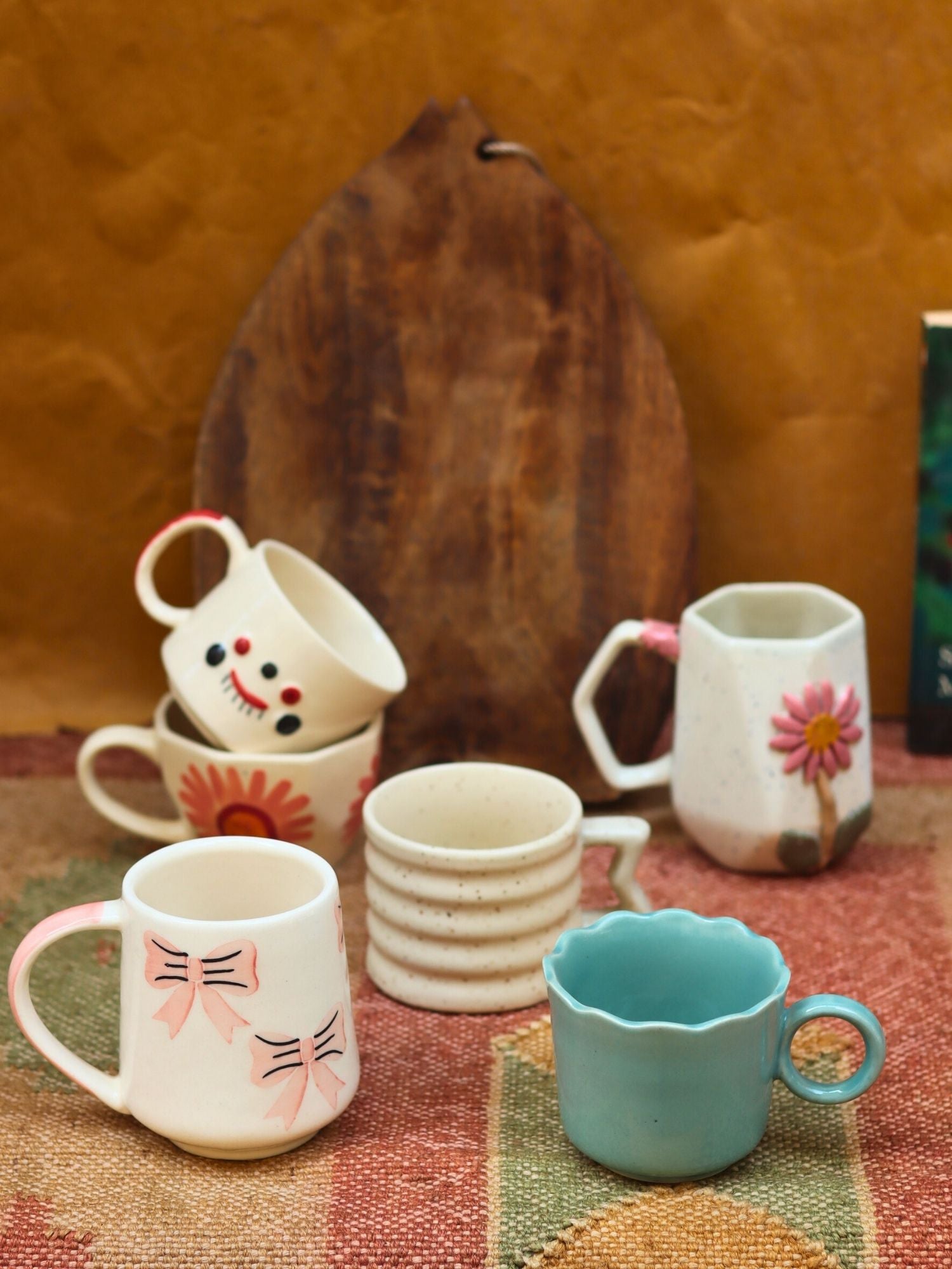 Set of 6 Minimalist coffee Mug (for the price of 5) with premium quality material