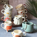 Set of 10 Mystic Animal Mugs (for the price of 7) with premium quality material