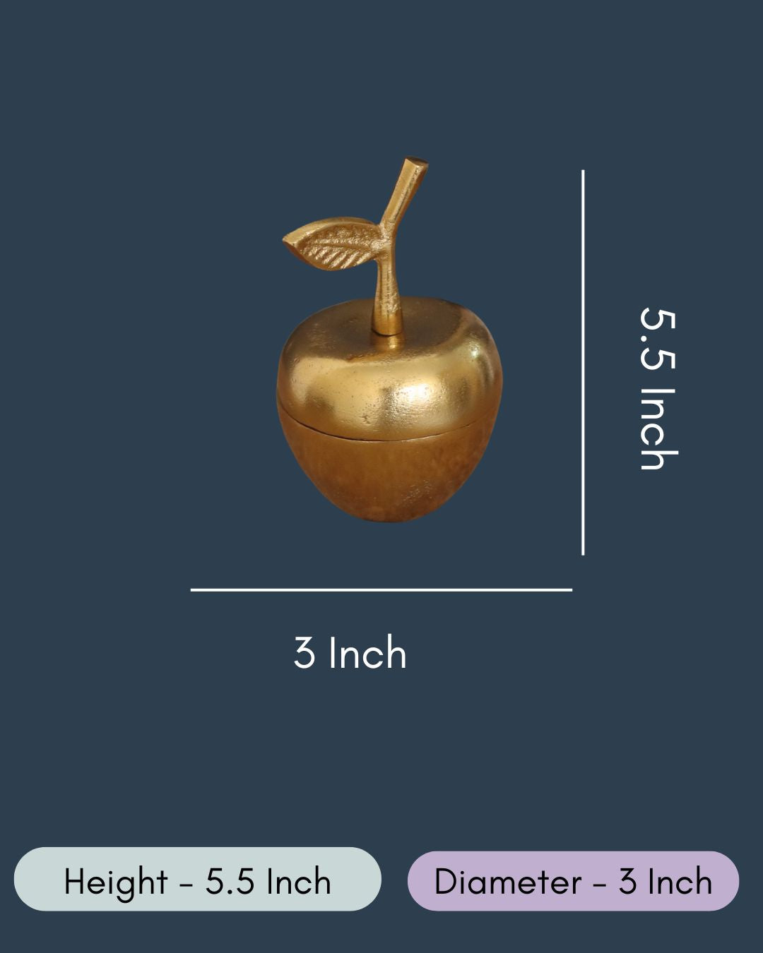Golden Apple Jar