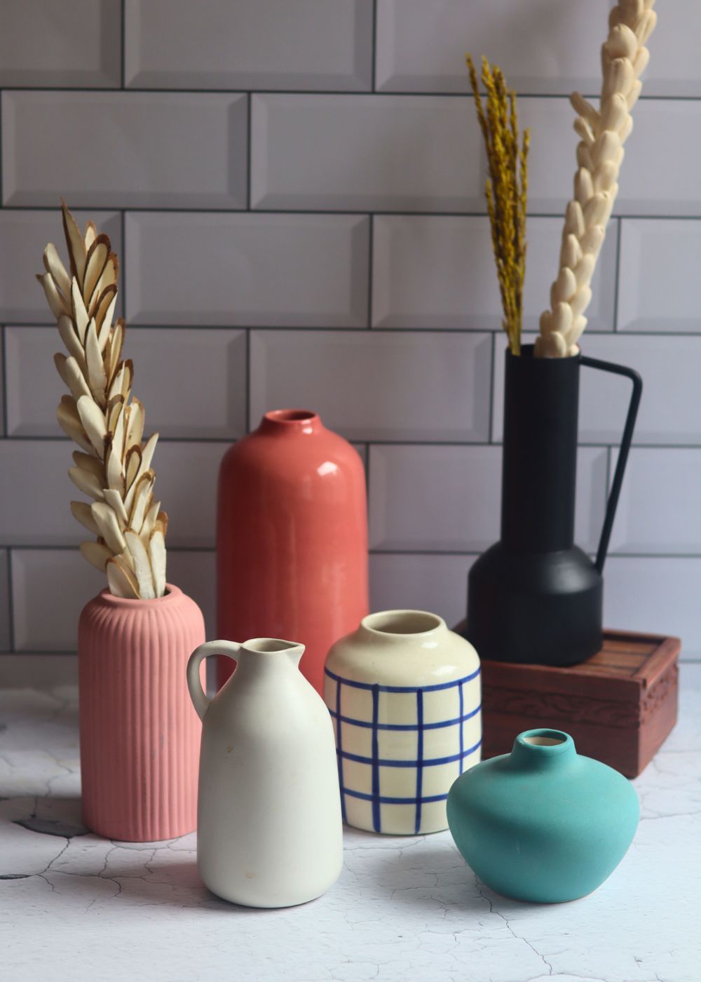 aesthetic lovers dream set of 6 made by ceramic