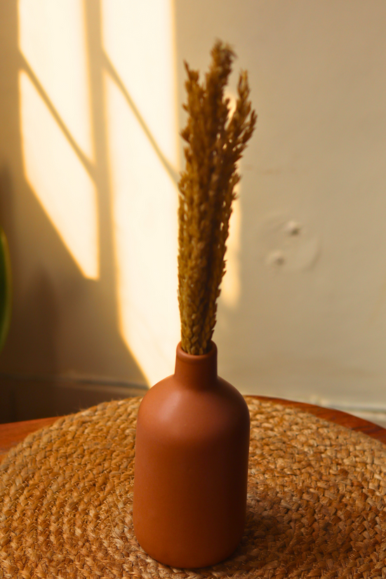 Brown Touch caramel vase
