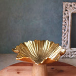 golden cake stand handmade in india 