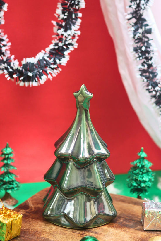 Green Star Christmas Tree