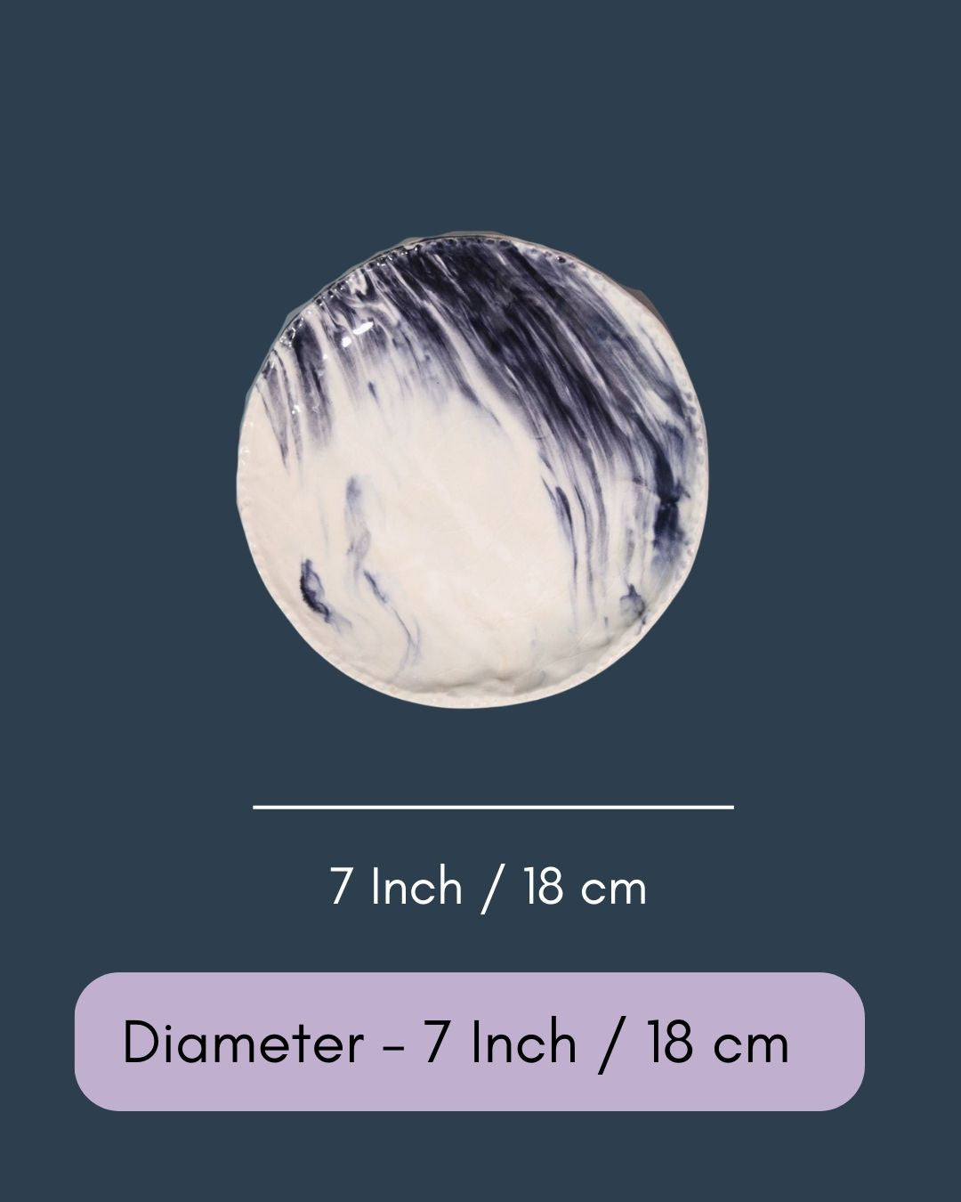 Marble Snack Plate