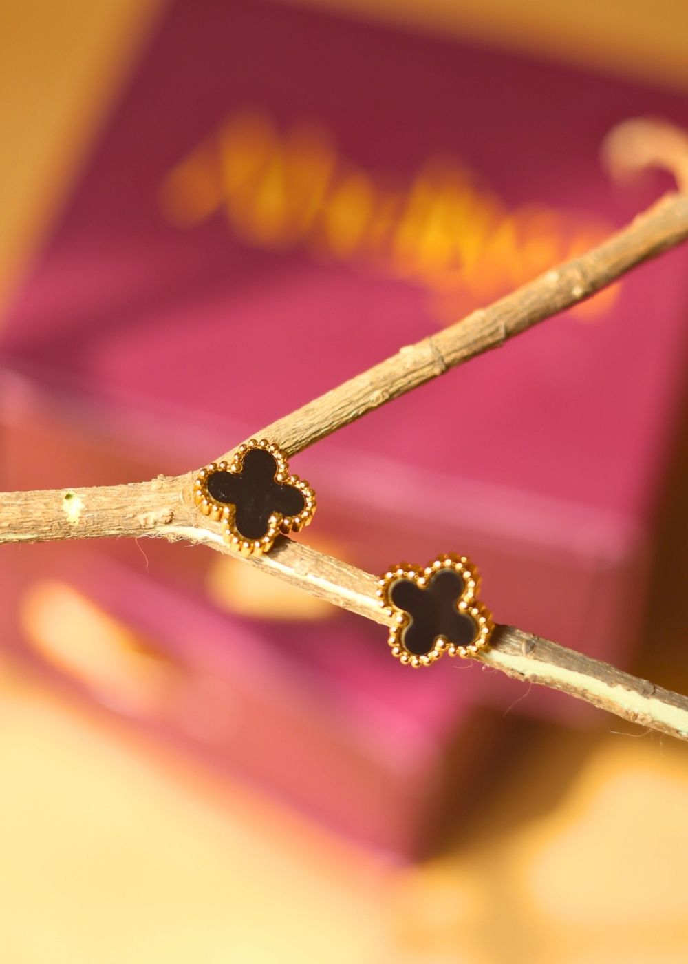 Clover Earrings with premium quality material