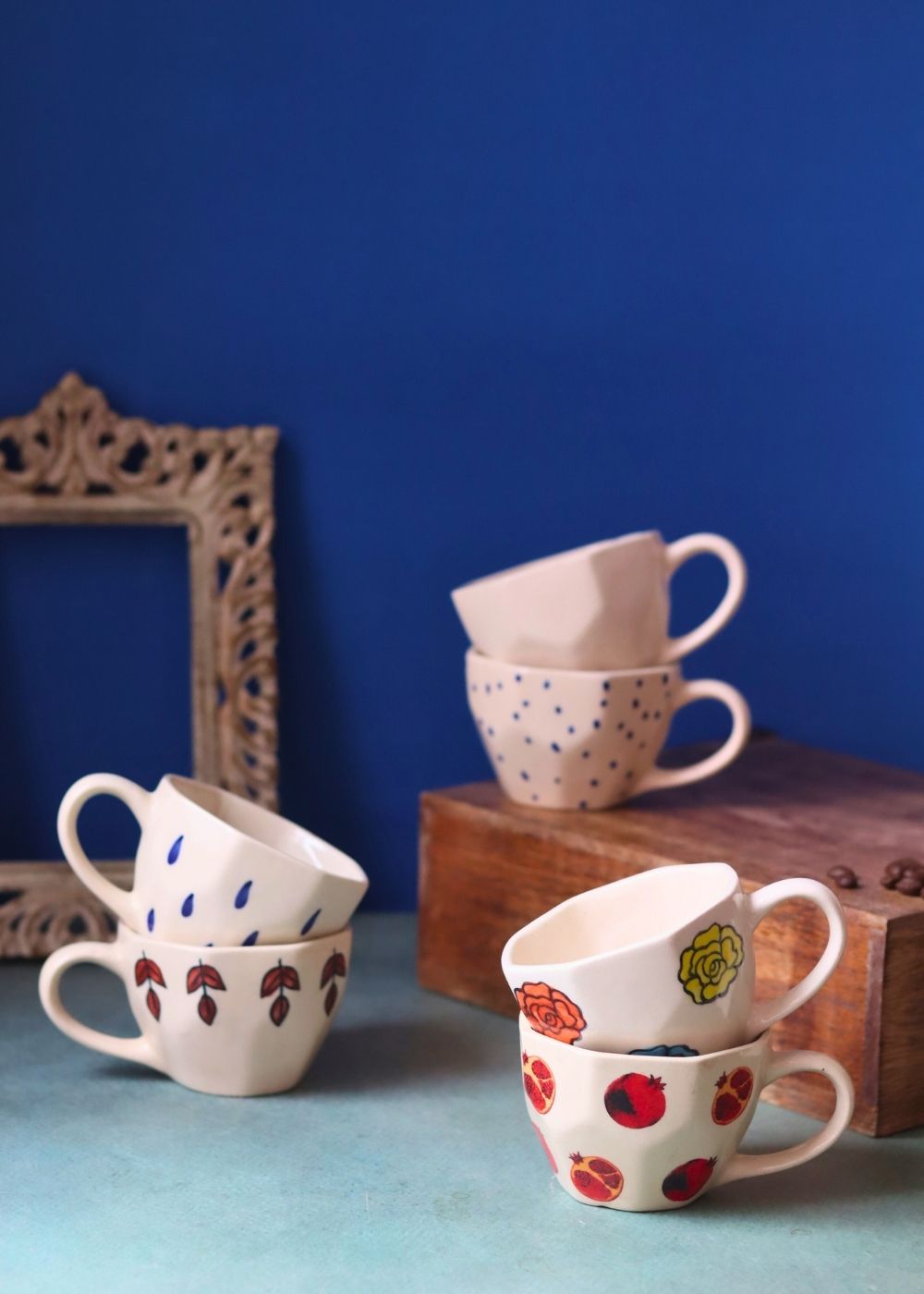Set of 6 Brew Bliss Mugs (for the price of 5) with premium quality material