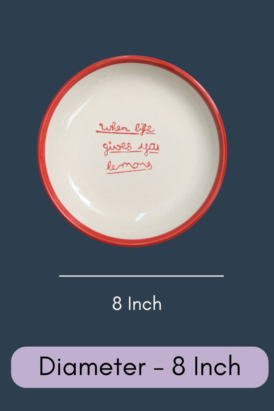 When Life Gives You Lemons - Pasta Plate