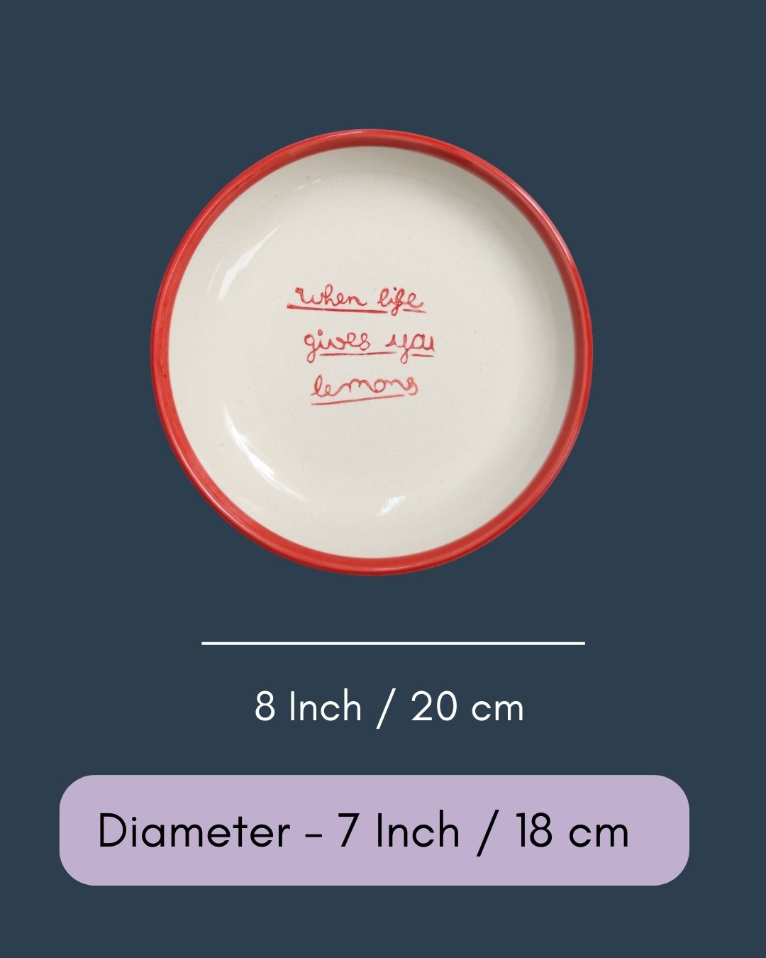 When Life Gives You Lemons - Pasta Plate