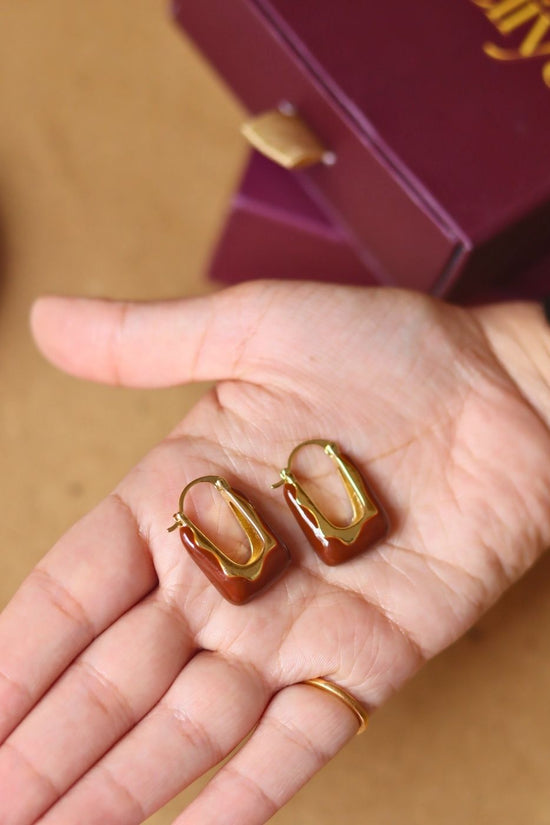 waterproof Choco Caramel Hoops