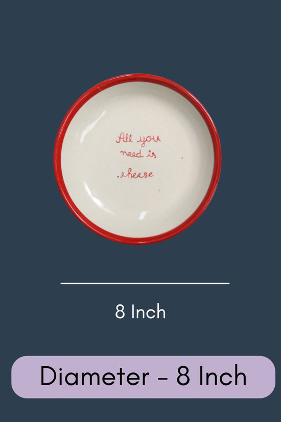 All You Need Is Cheese - Pasta Plate