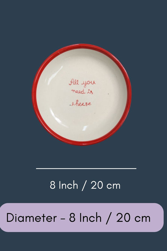 All You Need Is Cheese - Pasta Plate