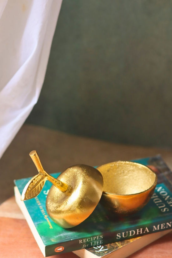 golden apple jar handmade in india 