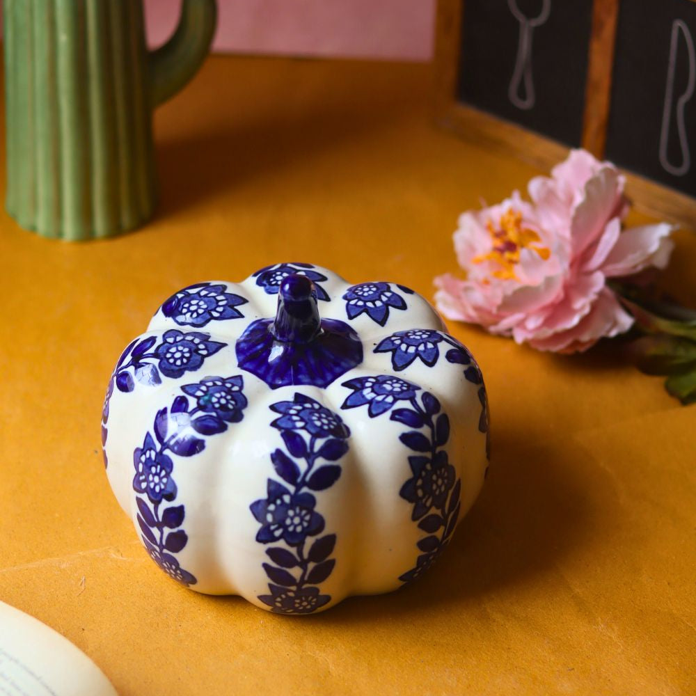 Blue & White Pumpkin with premium quality material