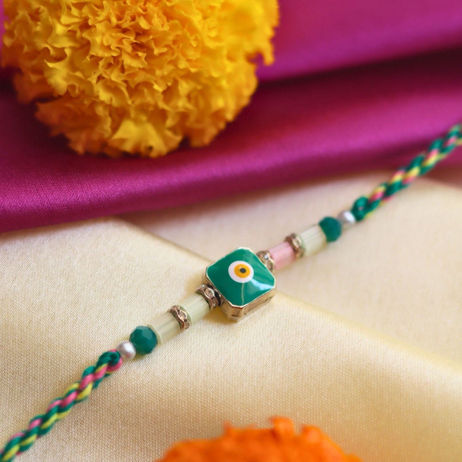 Nazar Na lage Rakhi made with premium quality material