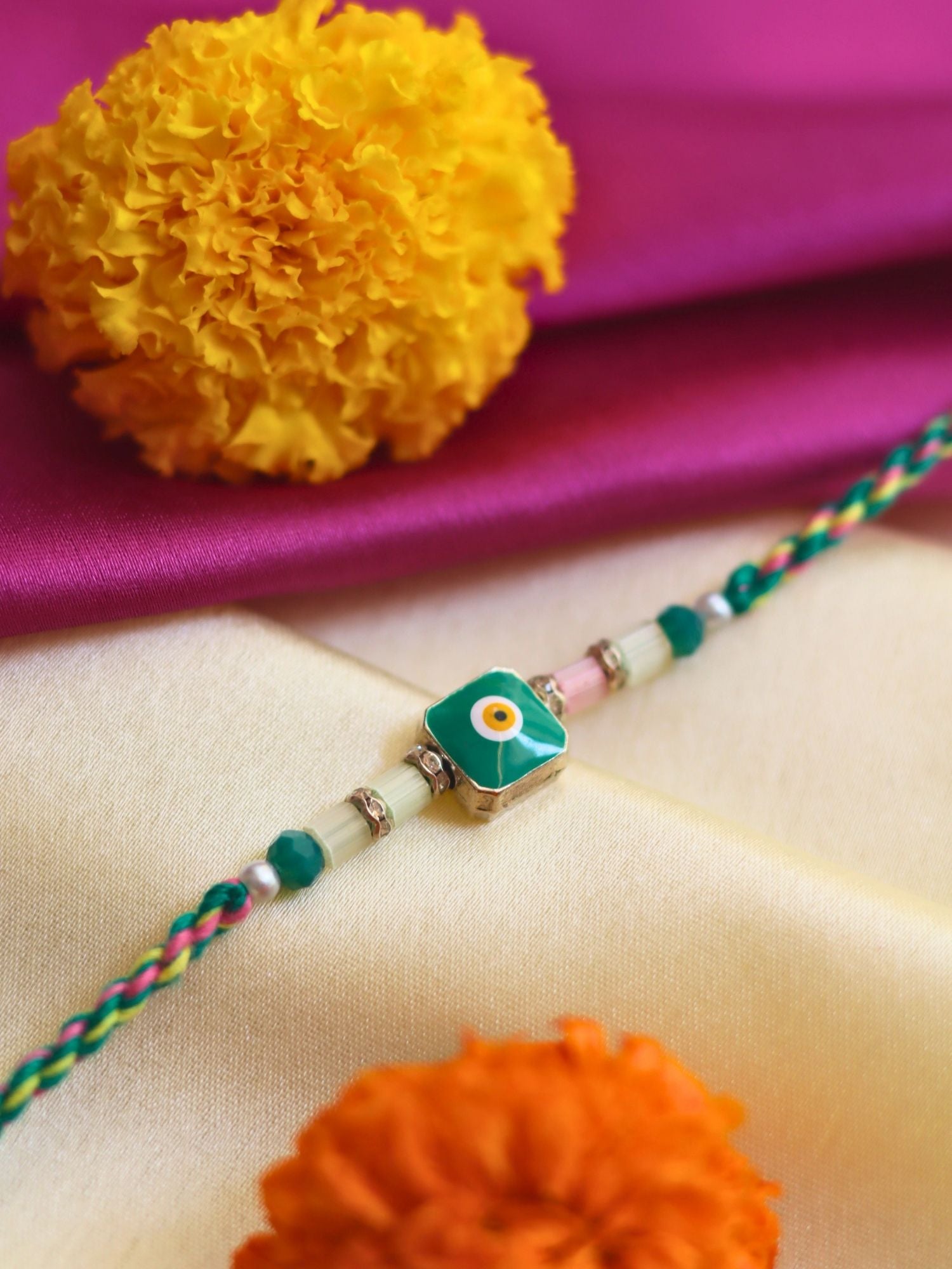 Nazar Na lage Rakhi made with premium quality material