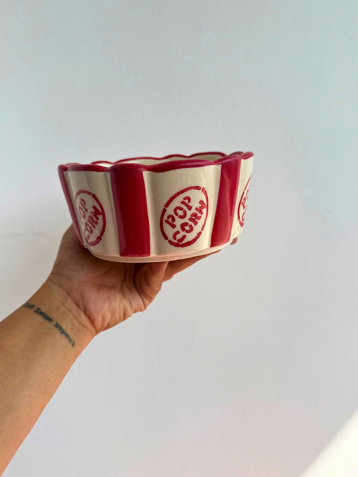 handmade The Movie Night Popcorn Bowl